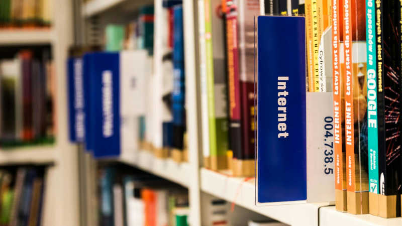 Bibliothek, Abteilung Internet